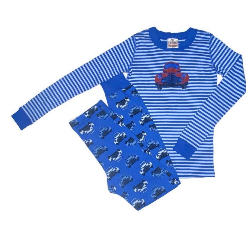 Hanna Andersson Car Long‎ Johns Pajamas
